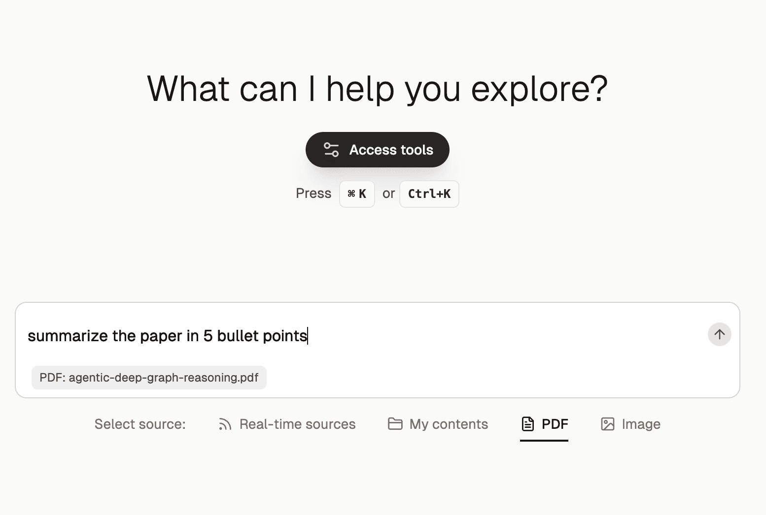 chat with PDF